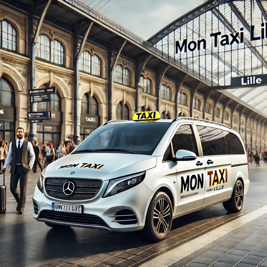 Réservation taxi gare de Tourcoing