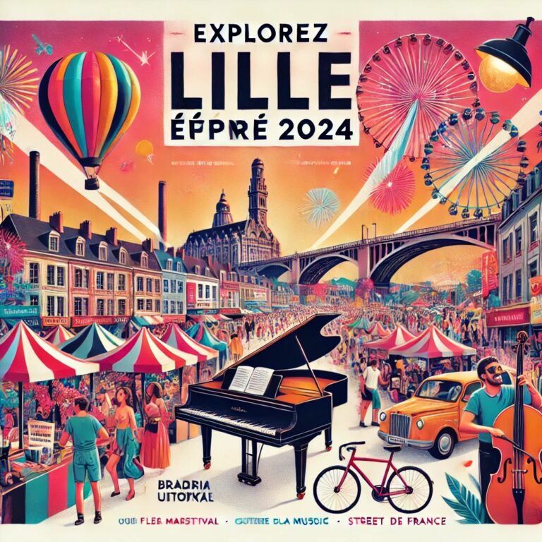 Explorez Lille : Guide des Événements Estivaux Incontournables en 2024