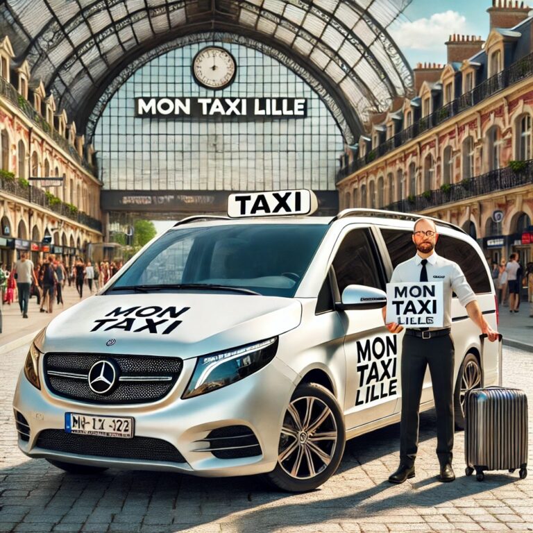Taxi Gare de Tourcoing : Optez pour MON TAXI Lille